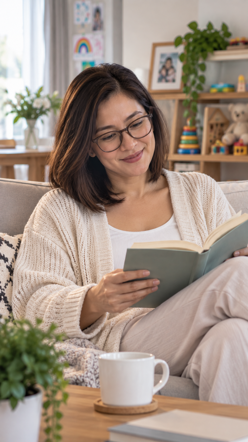 A mother sharing her BrightSteps experience