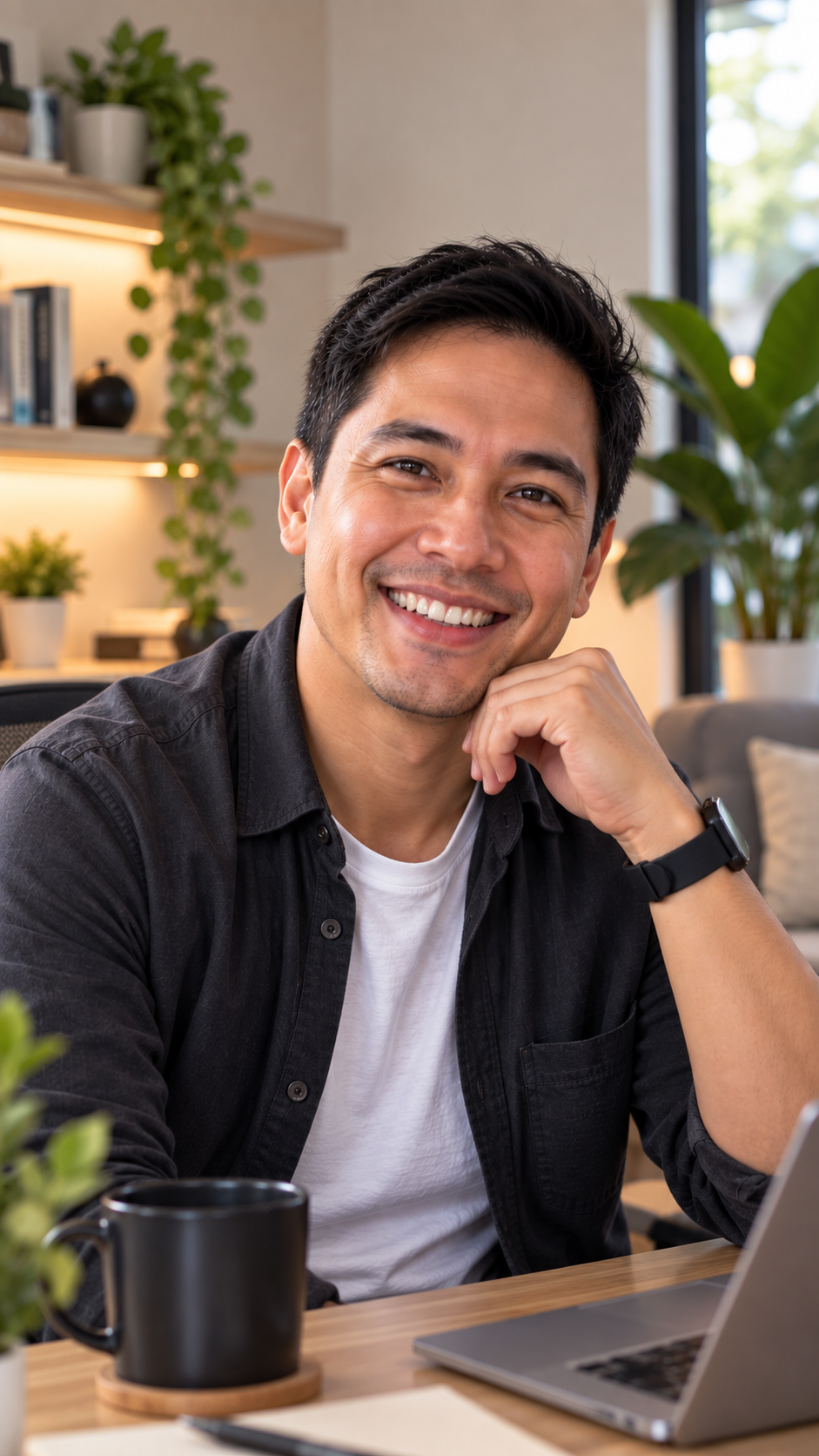 A father sharing his BrightSteps experience