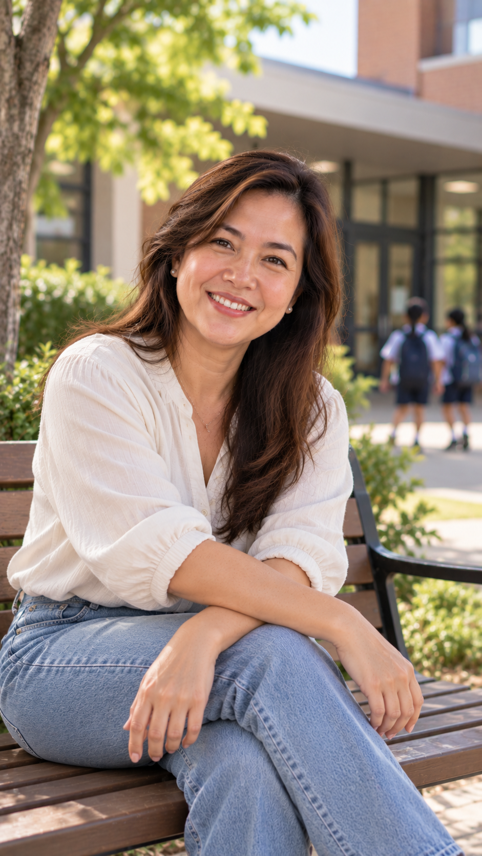A mother sharing her BrightSteps experience
