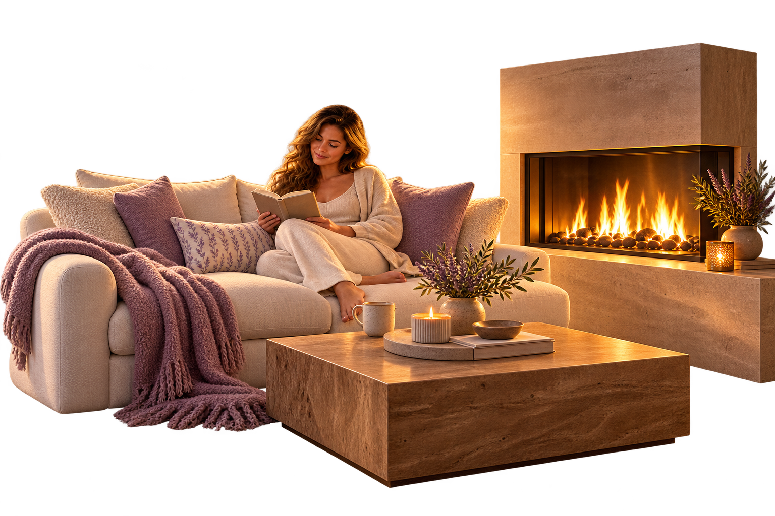 Fireside comfort