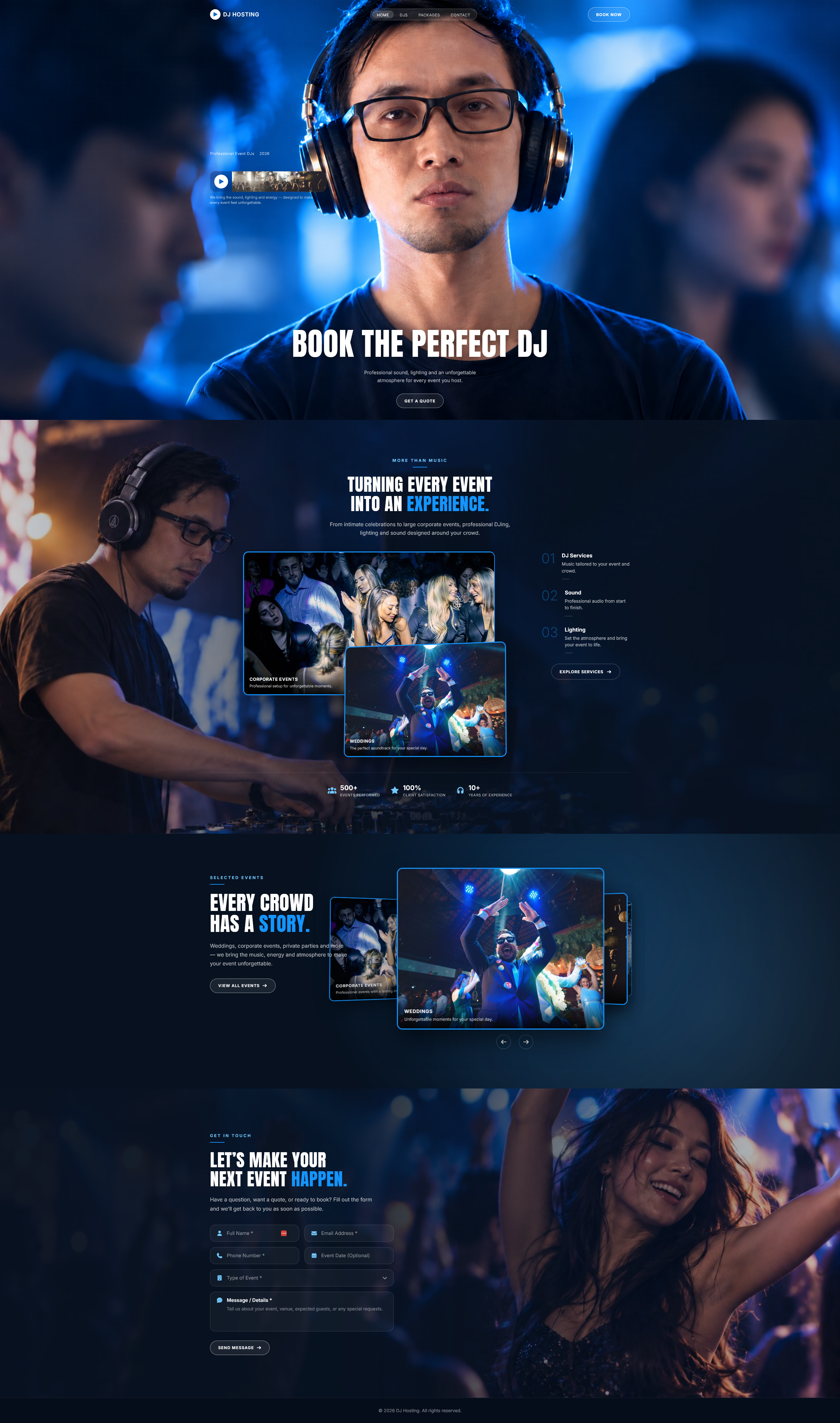 DJ Hosting